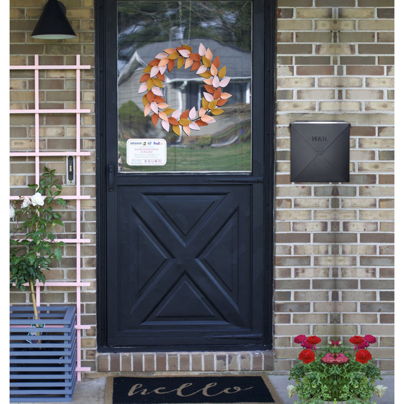 NACH Chicago Industrial Style Wall Mounted Mailbox & Reviews Wayfair